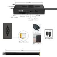 HD 1080P Mini caméra bricolage Portable Module sans fil WiFi caméra enregistreur vidéo détection de mouvement P2P caméscope Support vue à distance 6