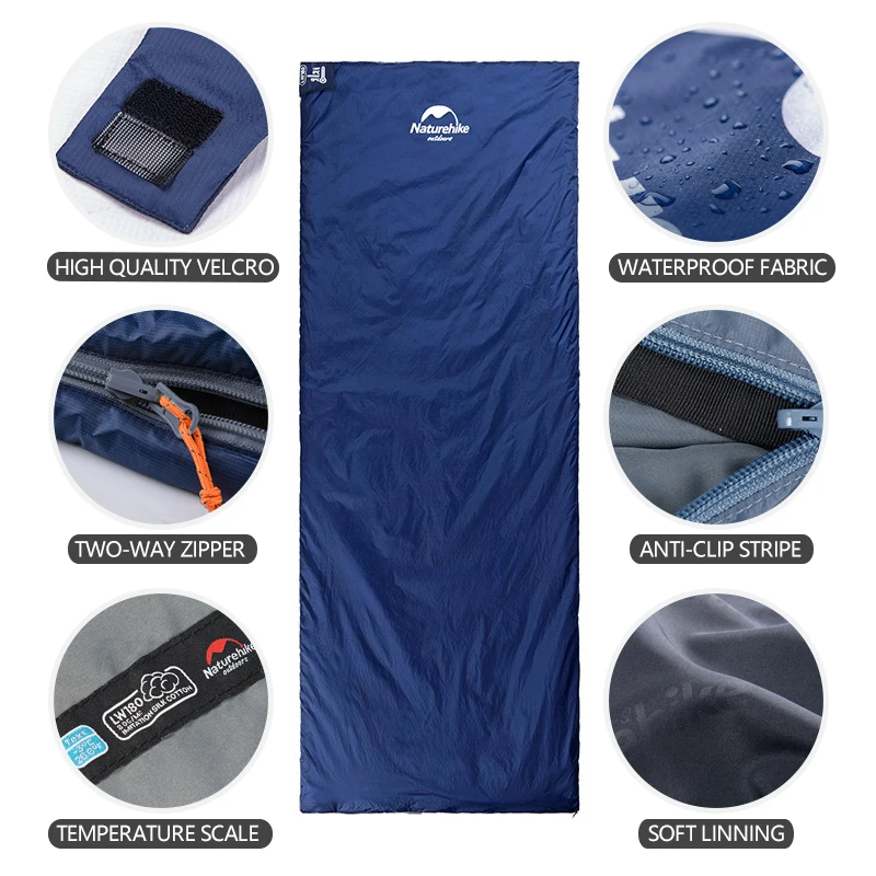 Naturehike Ultralight Spliceable Single Sleeping Bag 2