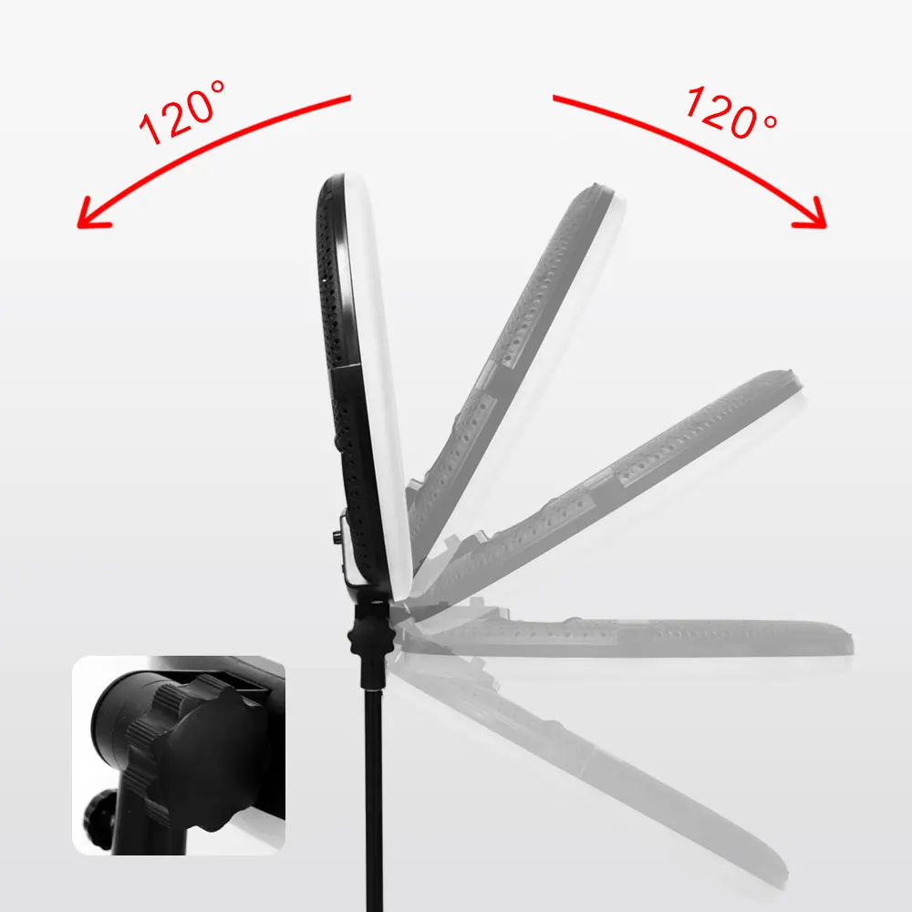 18inch Ring Lights with Tripod Remote Control LED Video Lamp FE480 96W Fill Light Bi-color Photo Studio for Makeup Beauty Salon