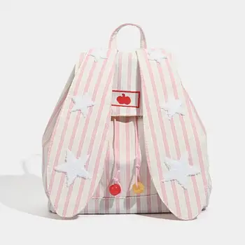 Zaino Fashion Lady Zaino ad alta capacità Alla moda, casual, Borse da scuola per laptop per ragazze di coniglio Borsa da viaggio per ragazza carina