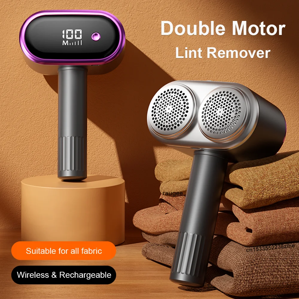 Lint Remover Professional Lint Remover For Clothes USB Rechargeable Electric Lint Shaver Strong Clothing Hair Ball Lint Trimmer 1