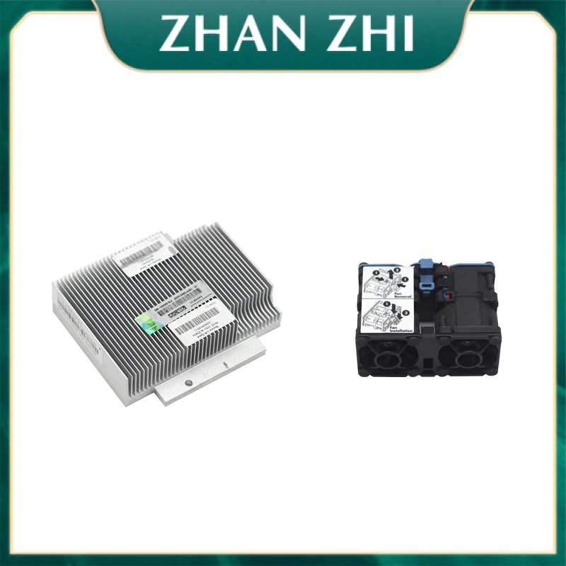 Per Hp Dl360 G6 360 G7 Gfb0412Ehs 8 E1H 489848-001 532149-001 Case Server Ventola Cooliang Dl360G6 360 G7 462628-001 Dissipatore Di Calore