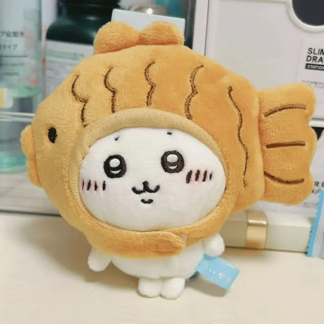 Chiikawa Snapper Headgear Plush Doll Keychain - Image 3