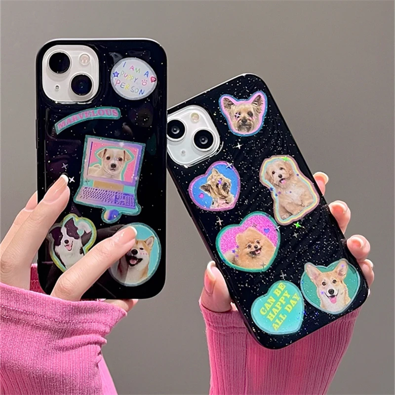 For iPhone 13 Pro Max 12 11 Shockproof Bling Glitter Girl Cute