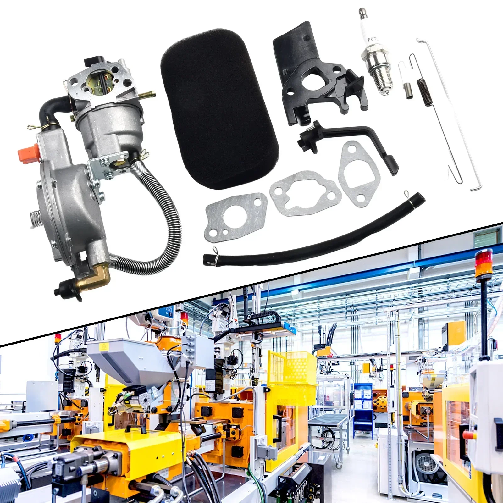 208cc 210cc 212cc New Dual Fuel Carburetor 170F New Dual Fuel Carburetor GX200 Conversion Kit For Propane Generators