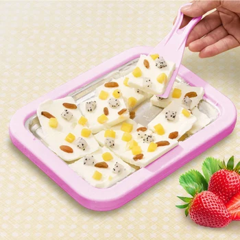 Instant ice cream maker cold plate multifunctional stir yogurt machine handmade household supplies for sweet fried