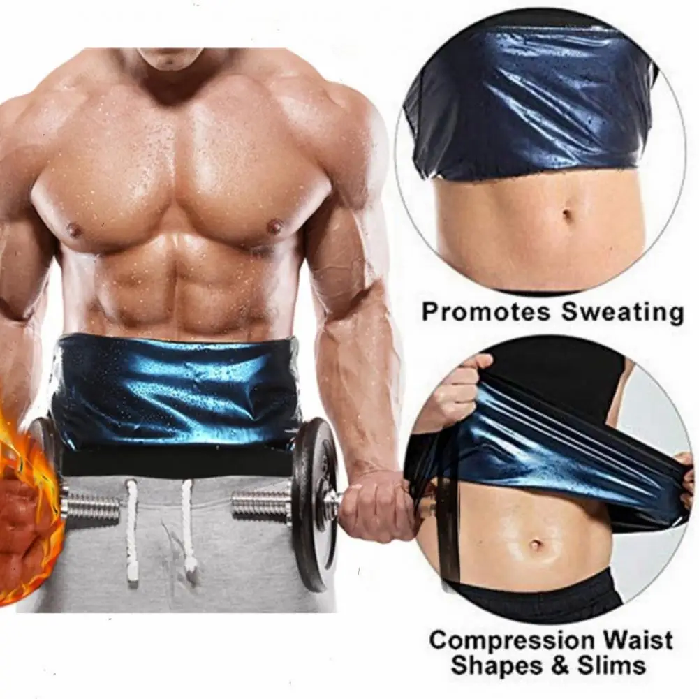 Wrap Sweat Band Men Waist Trimmer Belt S to 5XL Elastic Tummy Control Male Beer Belly Stomach Fitness Supplies waist trainer waist shaping belt waist trainer belt