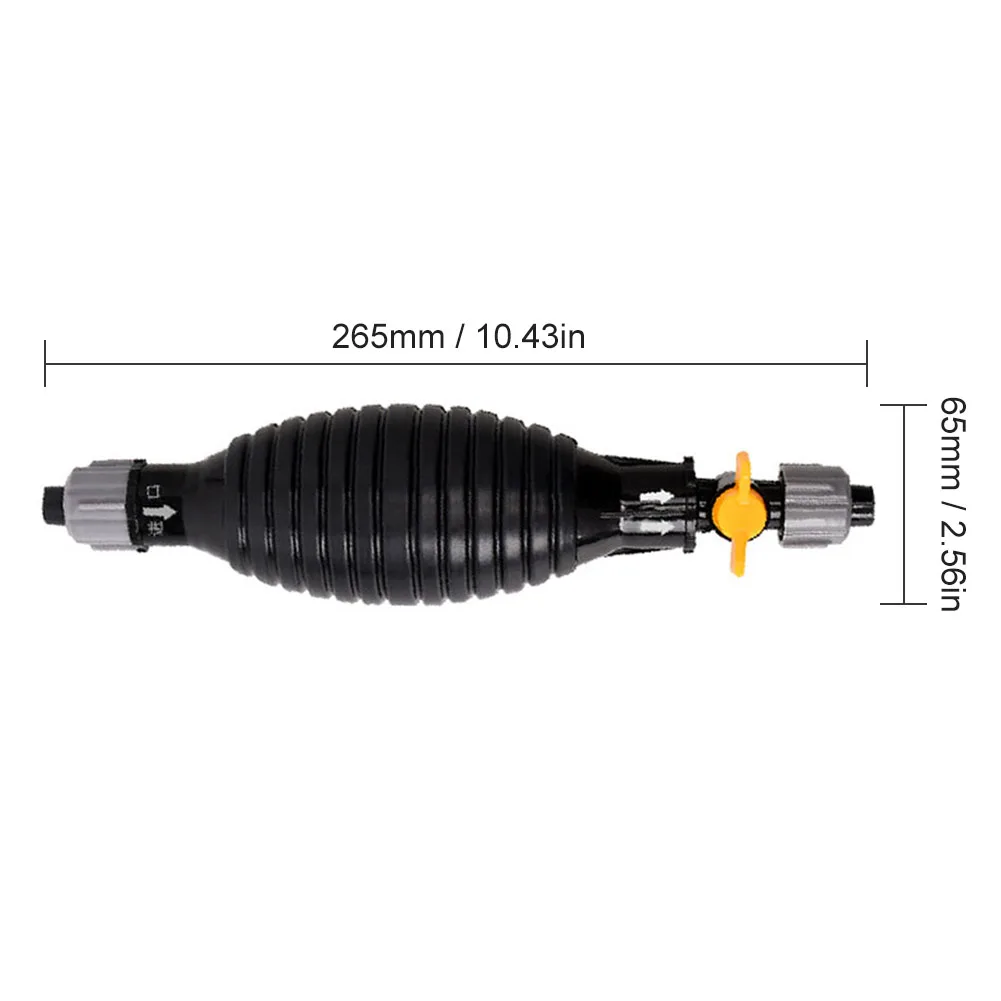 Liquid Transfer Pump Oil Syringe Pump Manual Fuel Pump High Flow 1m Hose Motorcycle Hand Siphon Water Fish Tank Oil Gasoline Petrol Diesel Liquid Transfer Tool