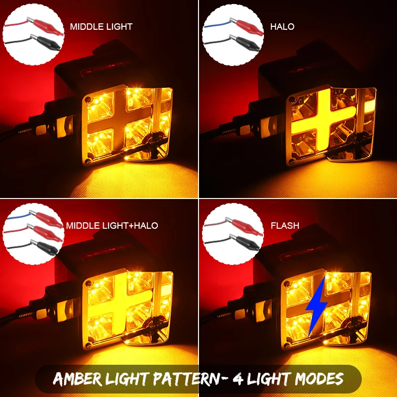 簢  LED  õ  Ʈκ Ʈ,    , ڵ Ʈ ƮϷ RV, 12V 24V, 3 ġ