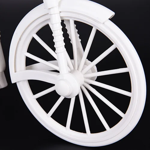 Rattan Vase Flower Basket Small Rattan Tricycle Photography Props Creative Bicycle Flower Basket Party Wedding Decoration 6