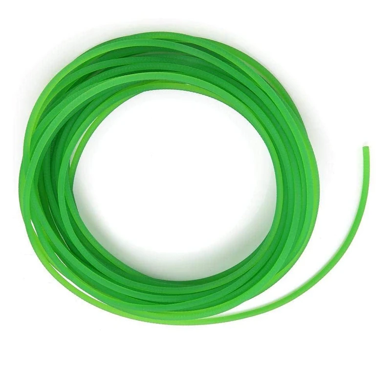 3Mm10m High-Performance Urethane Round Belting Green Rough Surface PU Polyurethane Round Belt For Drive Transmission