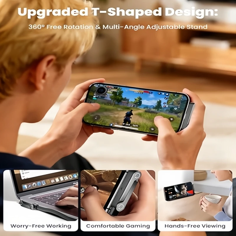kubie 240W 브래킷 데이터 케이블, 고속 충전, iPhone과 호환 가능, 접이식 모바일용 Huawei Oneplu 게임 엘보 충전 케이블