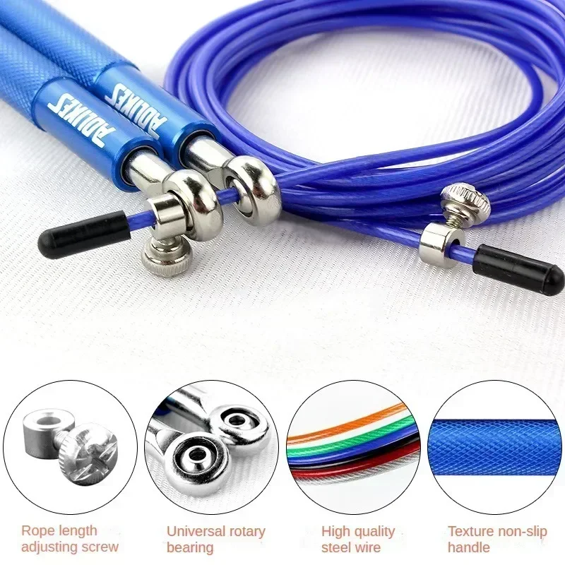 Premium Speed Jump Rope for Fitness and Training with Carrying Bag
