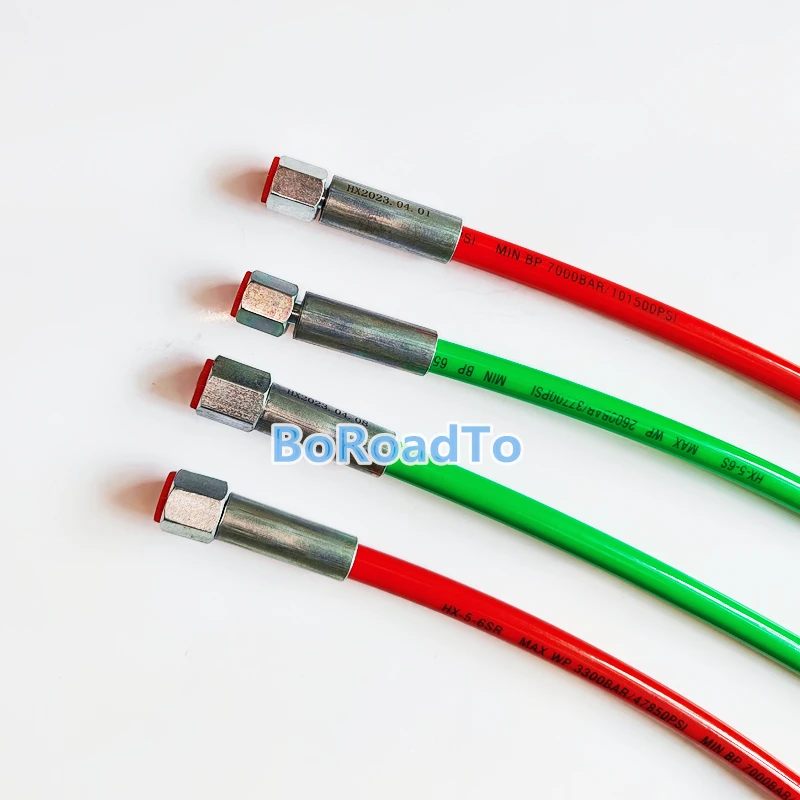 High Pressure Soft Oil Tube 2600bar 3300bar Pipe for Diesel Common Rail Test Bench Flexible Hose Test Bank Part