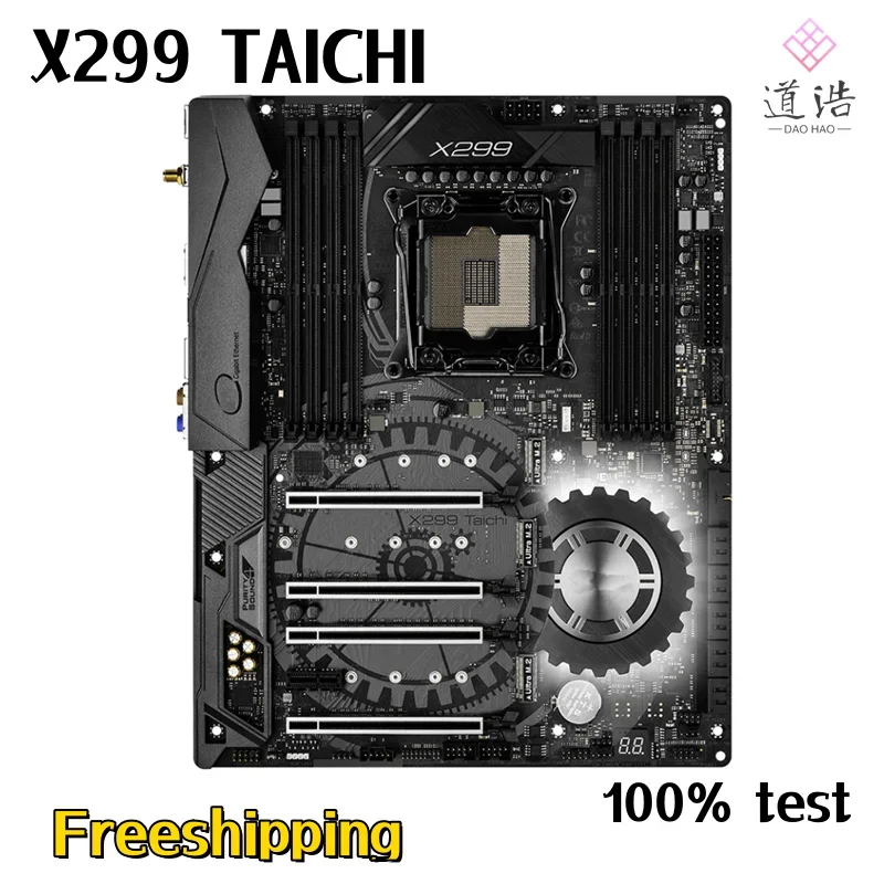For Asrock X299 TAICHI Motherboard 256GB PCI-E3.0 M.2 LGA 2066 DDR4 ATX X299 Mainboard 3 For Asrock X299 TAICHI Motherboard 256GB PCI-E3.0 M.2 LGA 2066 DDR4 ATX X299 Mainboard