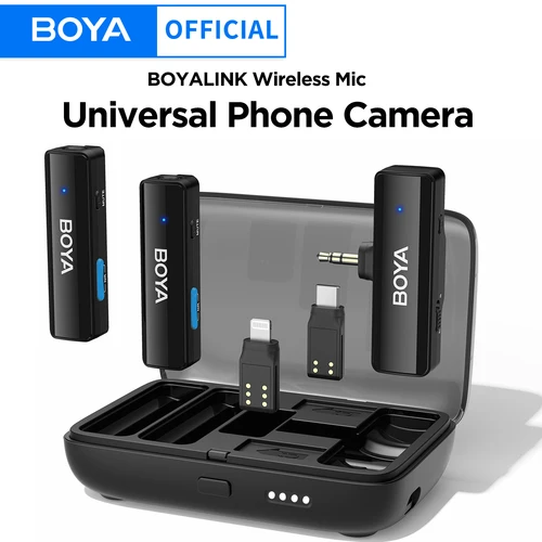 BOYA BOYALINK 무선 라발리에 라펠 마이크: 콘텐츠 제작자의 오디오 솔루션 추천