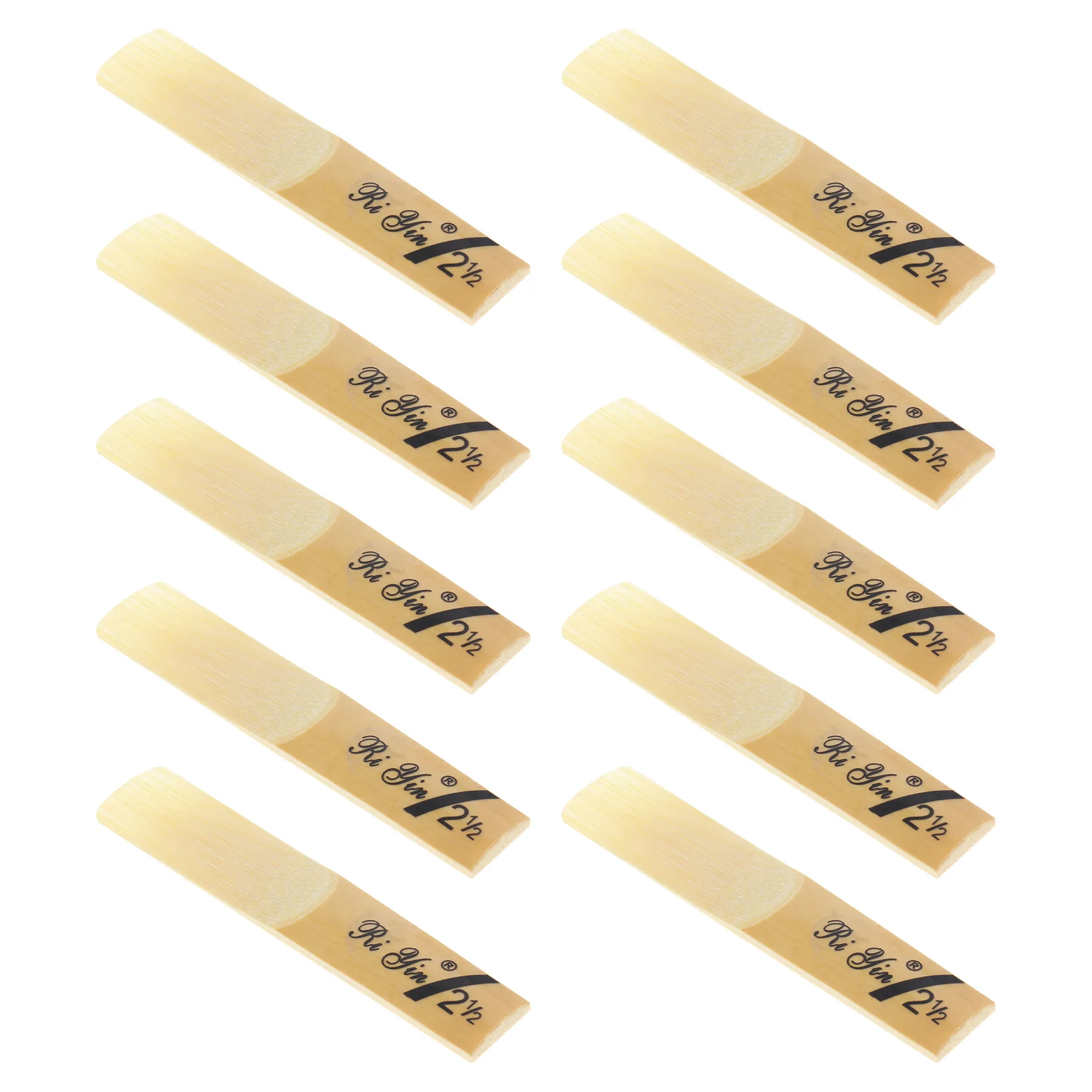 

10 Pcs Saxofone Tenor Reed High 2 1/2 Clarinet Reeds Parts Saxophone Accesories