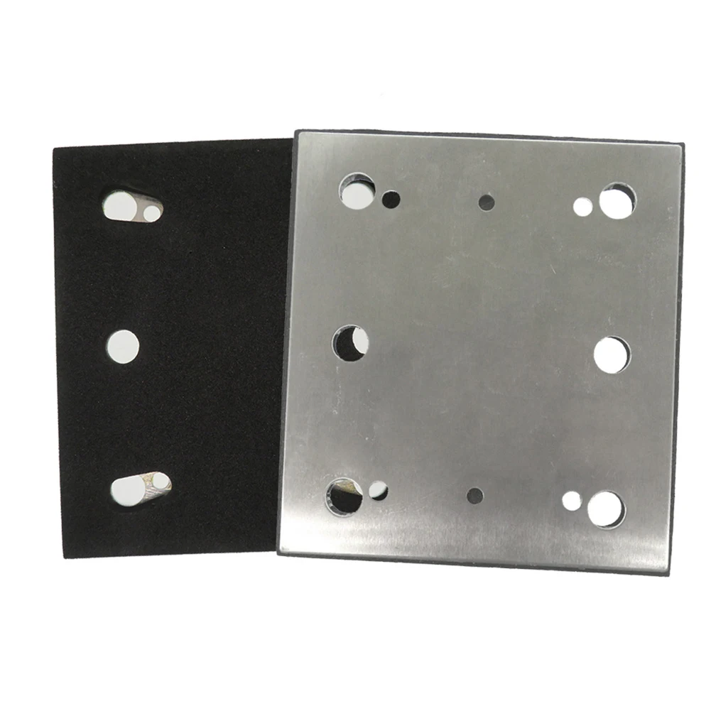 Backing Pad 100*110mm 6 Holes Replacement Square Polishing Disc 158324-9 BO4556 14000OPM Finishing Sander Pad sanding discs sanding pads