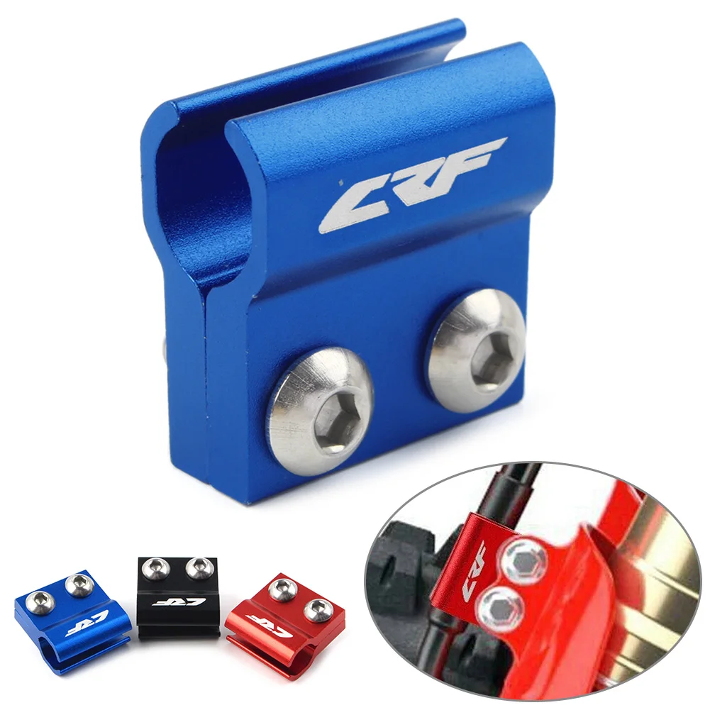 

1pc Motorcycle Front Brake Hose Clamp Line Holder For HONDA CRF125/250/450R/X CRF150R/250L/300L