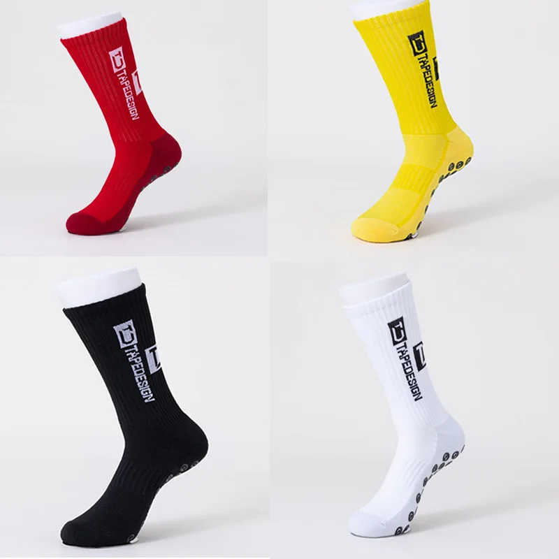 

New Football Sports Socks Anti-Slip Thickened Breathable Football Socks Men Women Outdoor Running Cycling Calcetines