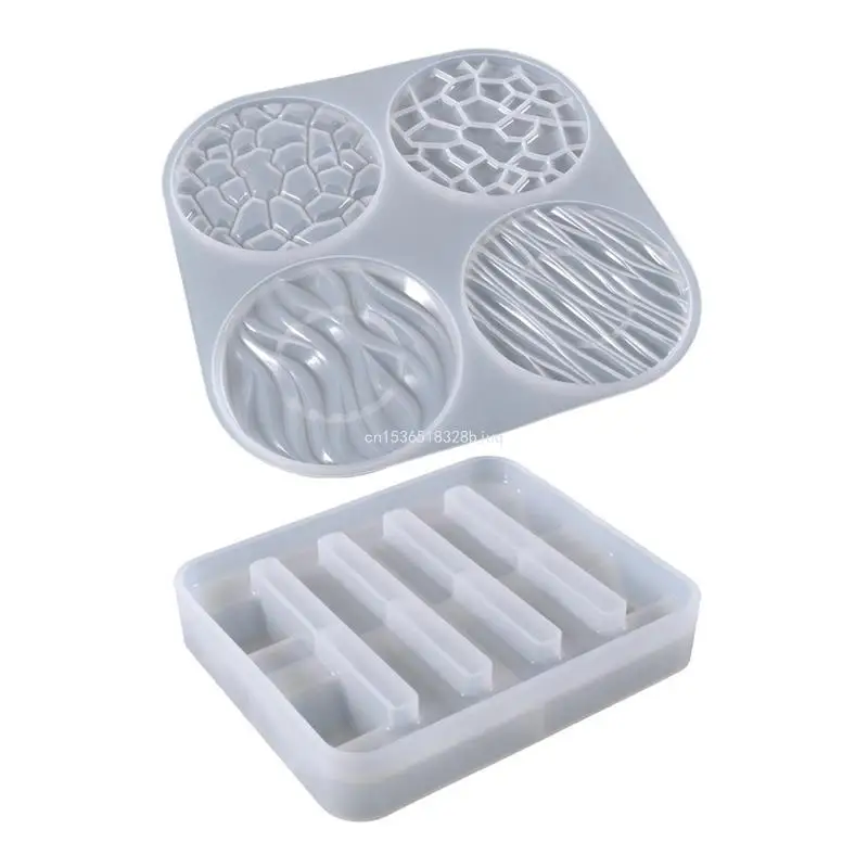 

Holder Mold Tray Mold Different Patterns Round Epoxy Resin Mold Dropship