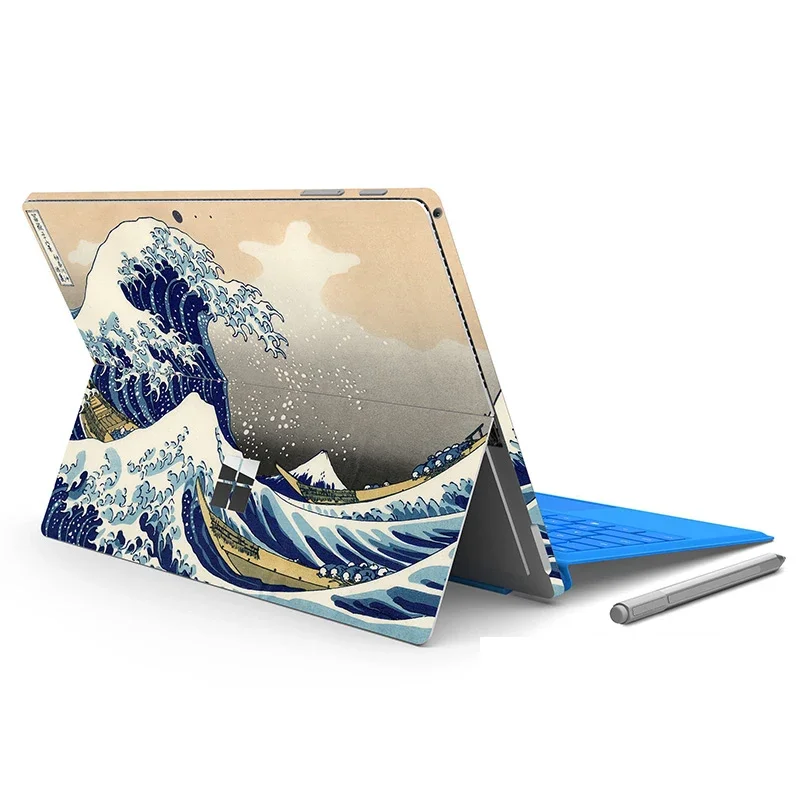 Vinyl Film Sticker DIY Individual For Microsoft Pad Surface Pro Back Edge Protector Cover
