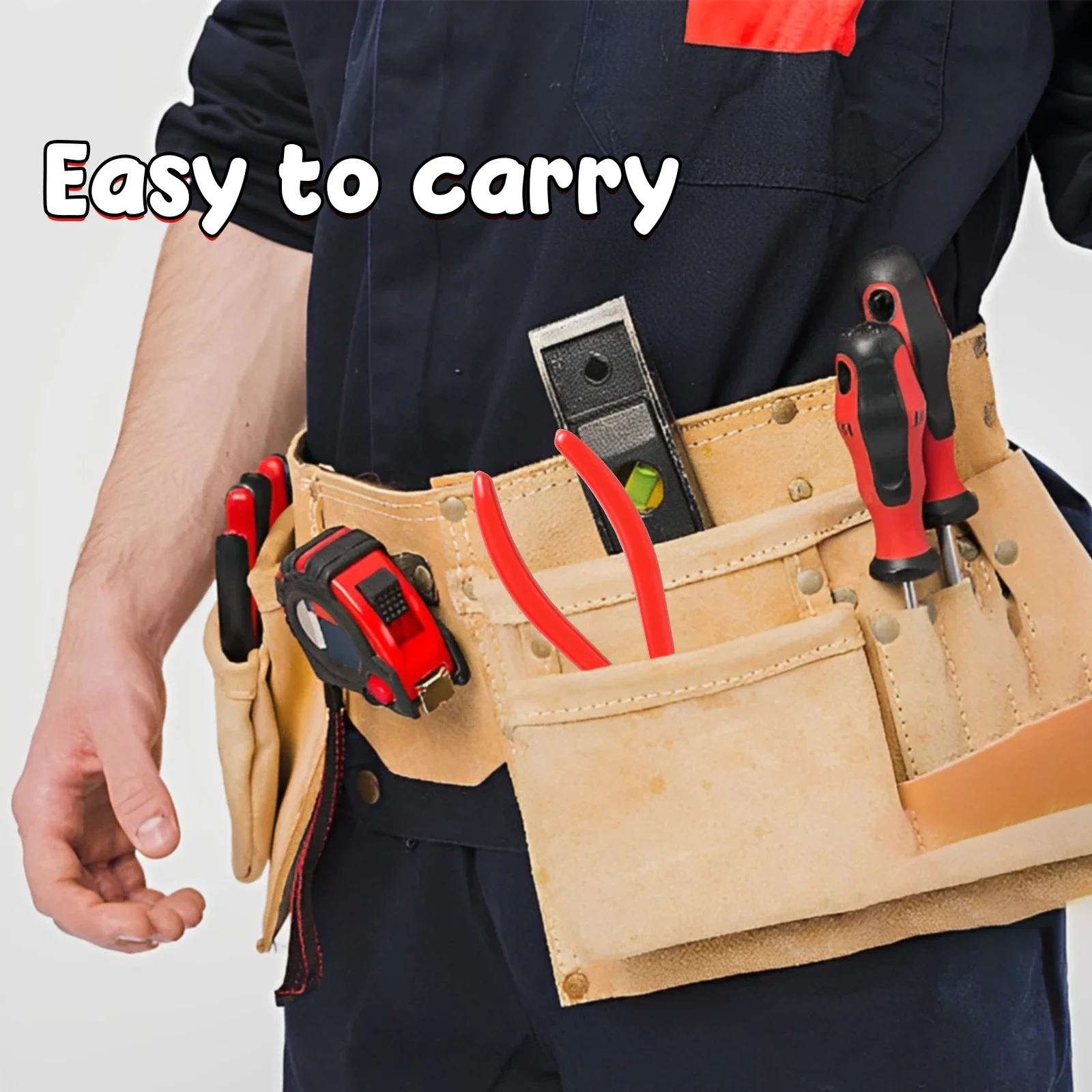 2Pcs Sheet Metal Hand Seamer Premium Metal Sheet Straight Plier Durable Mini 45° Bending Sheet Metal Tool with Anti-Slip Handle