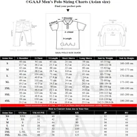 GAAJ 100% coton Polo hommes chemises à manches courtes été créateur de mode marque vêtements hommes Tennis Golf porter des polos T-shirts 6
