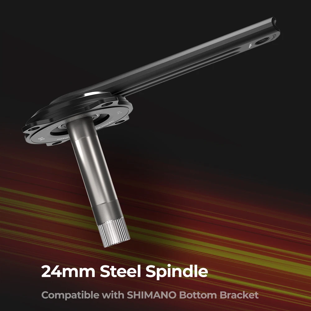 Magene PES P505 Power Meter Crankarm Cycling Spider-Based Power Meter 110 BCD 4 Bolt24mm Steel Spindle ANT Bluetooth Pedal Chain 3