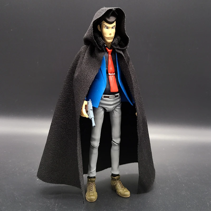 

1/12 Scale male clothes black brown white cloak fit 6 inches action dolls