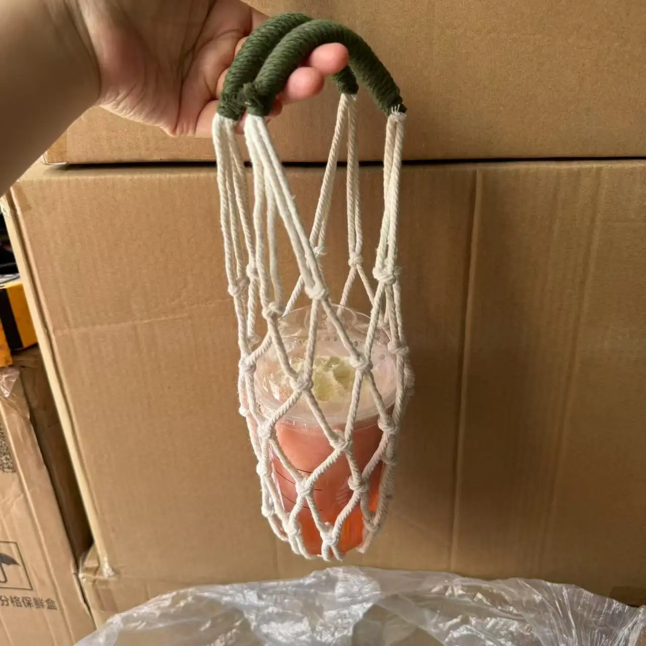 Woman Handbag Cup Sleeve Insulated Cup Pouch Cup Accessories Portable Water Bottle Cover For Travel Hiking Adults