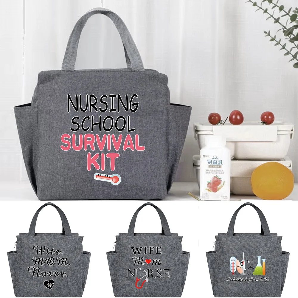 Portable Cooler Thermal Bag Nurse Insulated Lunch Box Nurse Bag