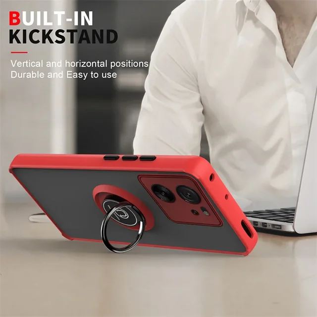 Xiaomi Armor Matte Case with Ring Stand 3
