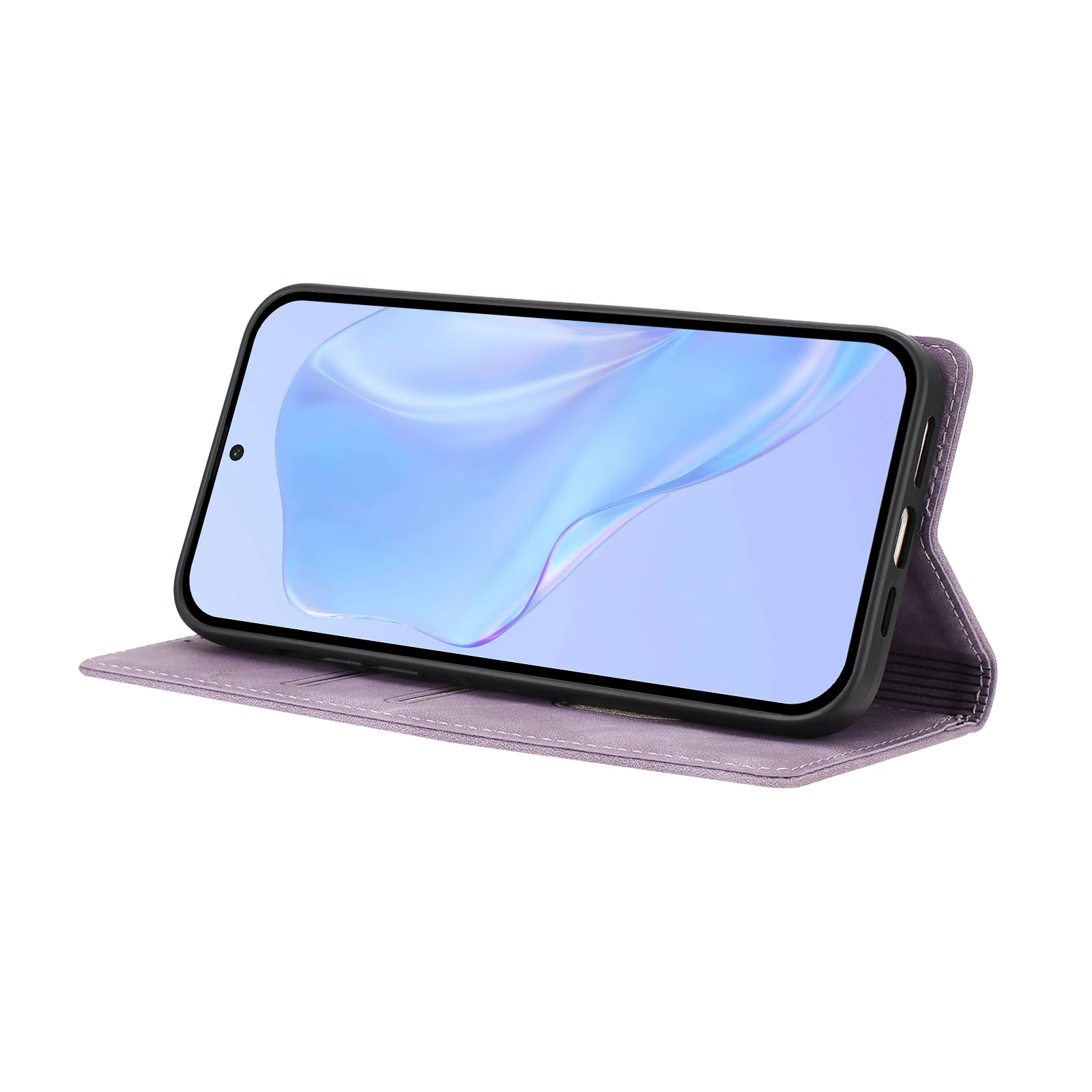 Leather Magnetic Wallet Phone Case - Universal Fit Cover