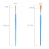 20-200Pcs Painting Brushes Set Art Round Flat Nylon Hair Paint Brush for Oil Acrylic Watercolor Kids/Artists/Beginners/Students 2
