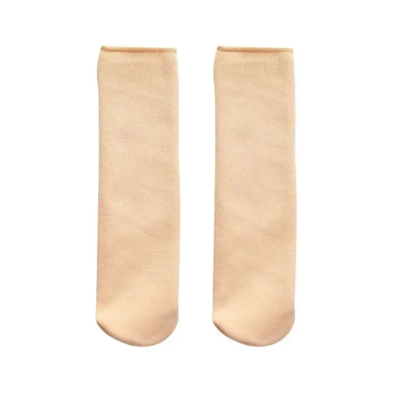 1/5/10 Pairs Männer Frauen Winter Verdicken Warme Kurze Socken Thermische Kaschmir Wolle Socken Nylon Schnee Samt Stiefel hause Boden – Detail 17