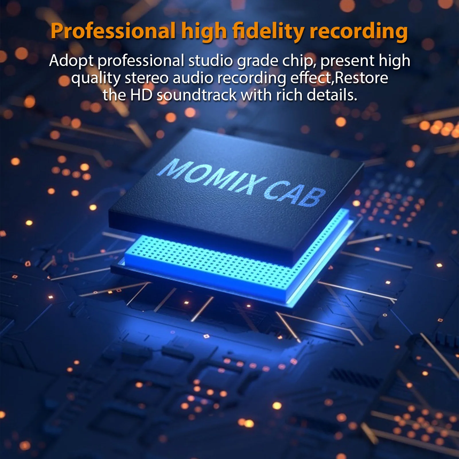 Guitar Audio Interface Portable Mini Recording Sound Card Lightweight Type-C Conversion Adapter JOYO