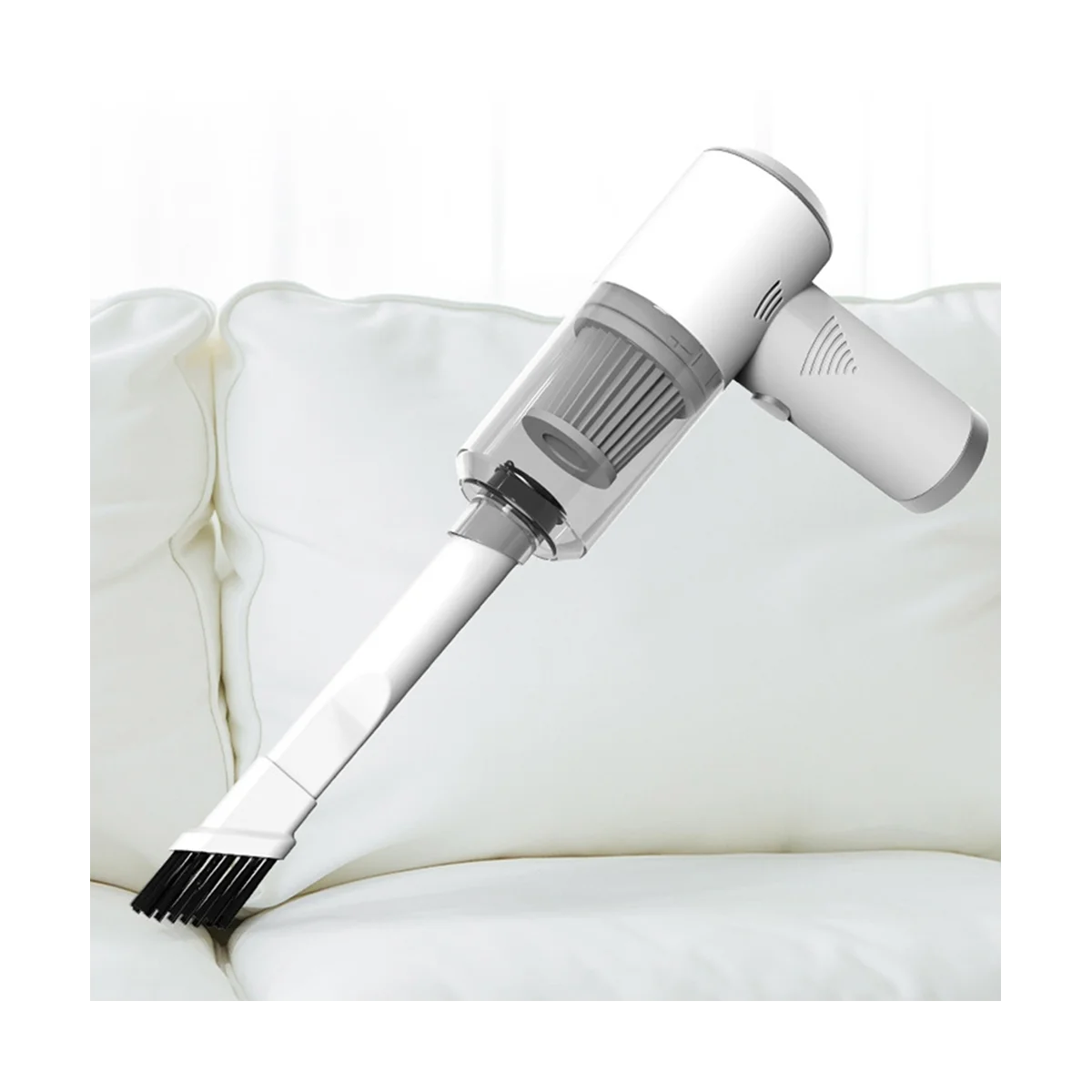 Handheld Vacuum Mite Remover Cordless Vacuum Cleaner for Bed Mattress Carpets Powerful Suction Cleaning Machine A