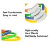 4 Pack Pool Diving Toys Water Swimming Pool Diving Rings Toys for Kids Colorful Easy to Find and Grab 5