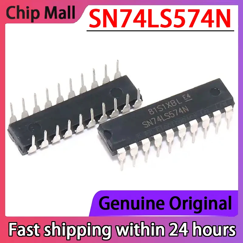 

10PCS New SN74LS574N 74LS574 DIP-20 Octal Buffered Line Driver