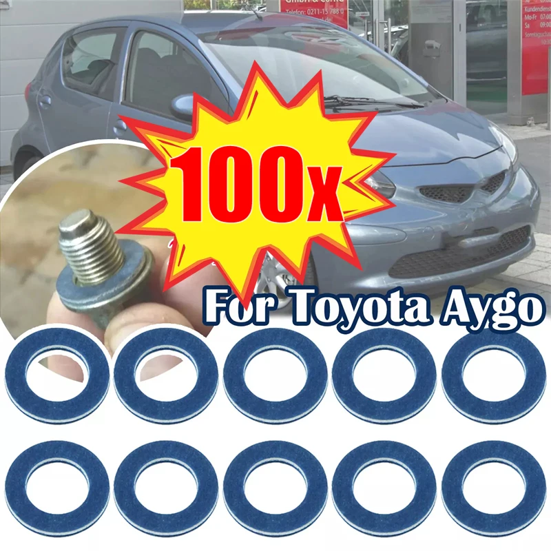 Car Screw Gasket 5-100pcs for Toyota Cars Engine Seal Oil Drain Plug Screws Washers oil drain plug gasket,oil drain plug seal washer,sealing washers,engine gasket set