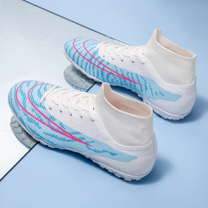 

Haaland Soccer Shoes Cleats Wholesale Outdoor Wear resistant Chuteira Society Studded Football Boots Futsal Training Sneaker