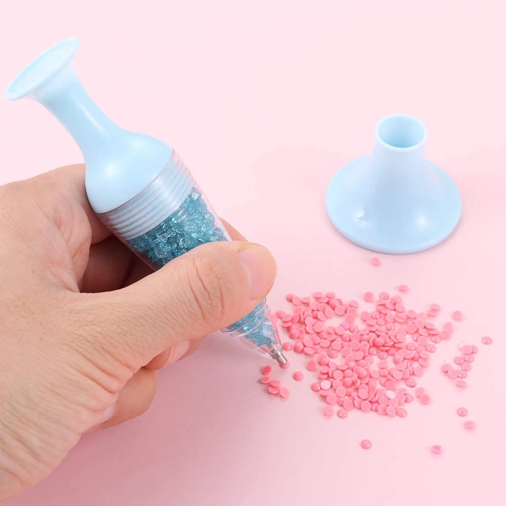 Diamond Painting Pen Diamond Painting Accessories 5D Point Drill Flower Pot Shape Standable Cross Stitch Embroidery Tool