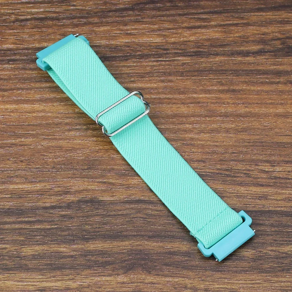 20 mm 22 mm elastisches Nylon-Schlaufenarmband für Samsung Galaxy Watch 4 5 6 7 40/44 mm Pro Classic 42/46 mm Band Huawei Gt2/3 Amazfit Gts2/4 – Detail 13