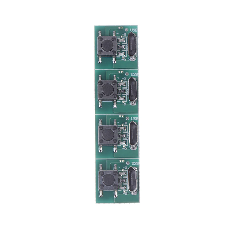 1PC DIY 회로 기판 Typec 충전 포트 강력한 라이트 토치 드라이버 보드 회로 기판 충전 및 방전 Integra 모듈