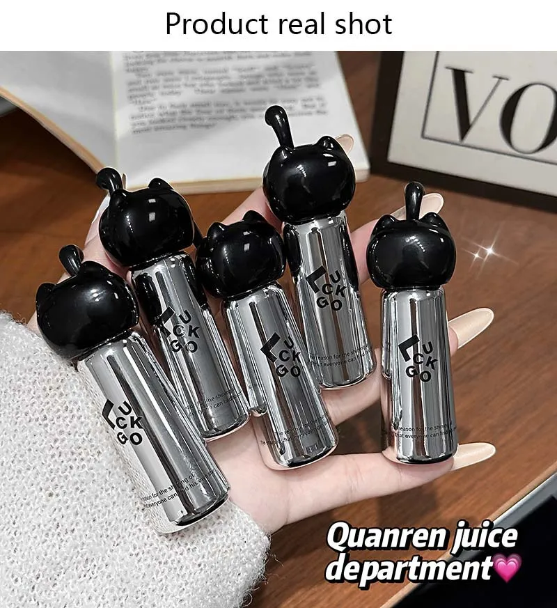 Schwarzer Spiegel Lip Glaze Feuchtigkeitsspendender Lip Tint_voghion.com
