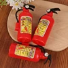 3Pcs Funny Mini Fire Extinguisher Toys Whole Person Prank Gift Water Gun Spray Water Children Firefighters Professional Props 3