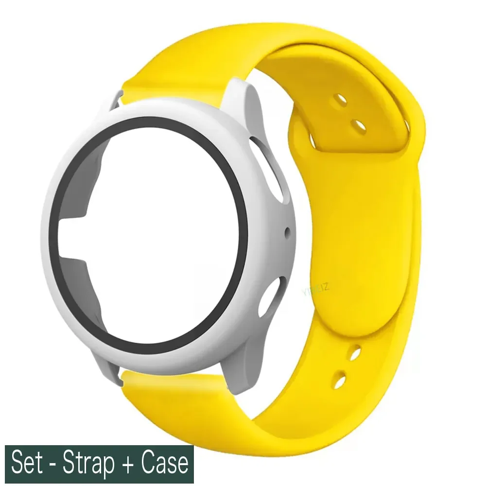 Protective Glass Film Case & Strap Set with Bracelet Accessories