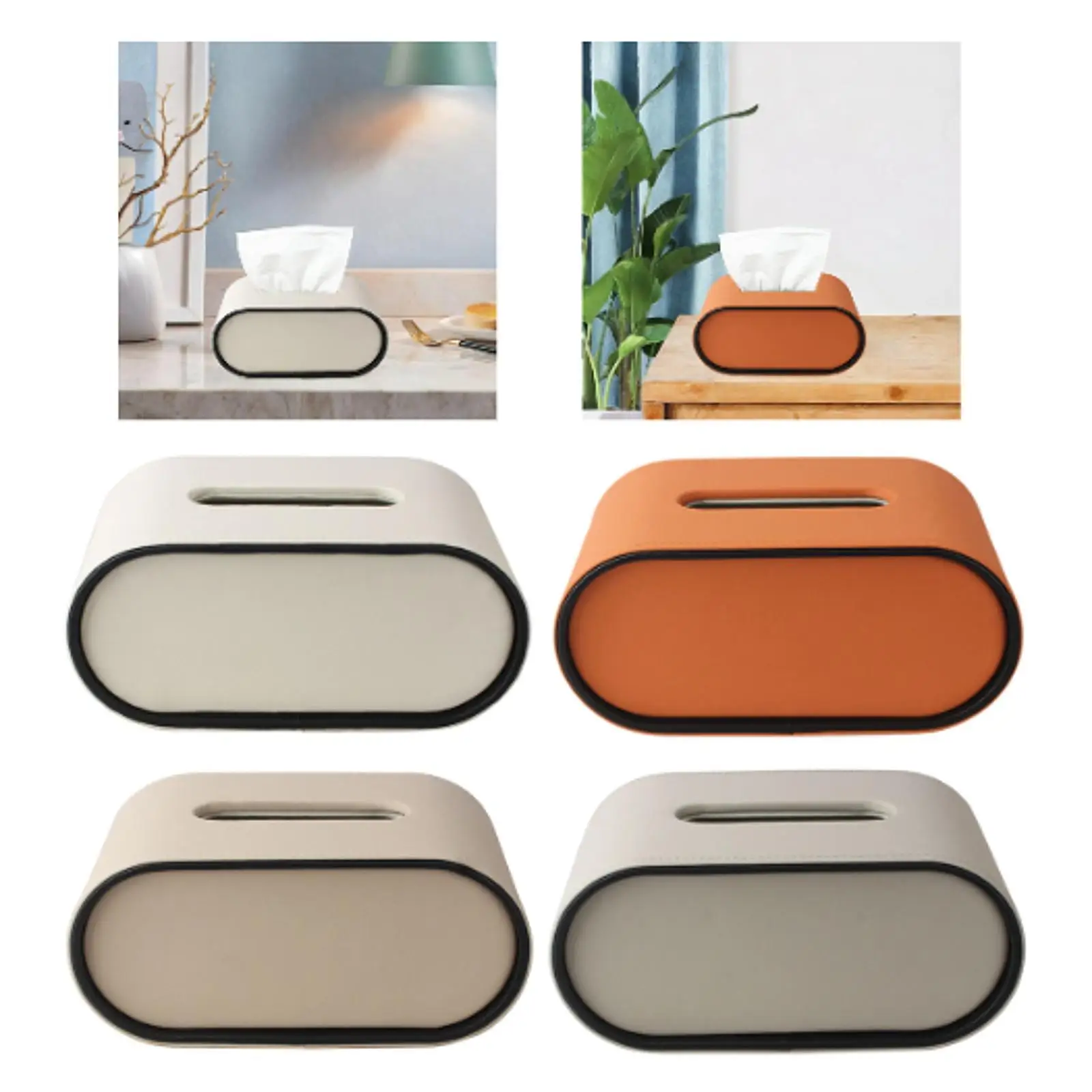 PU Leather Tissue Box Cover Decorative Organizer Tissue Box Holder Home Decor Multipurpose Tissue Holder for Car Toilet Paper PU Leather Tissue Box Cover Decorative Organizer Tissue Box Holder Home Decor Multipurpose Tissue Holder for Car Toilet Paper