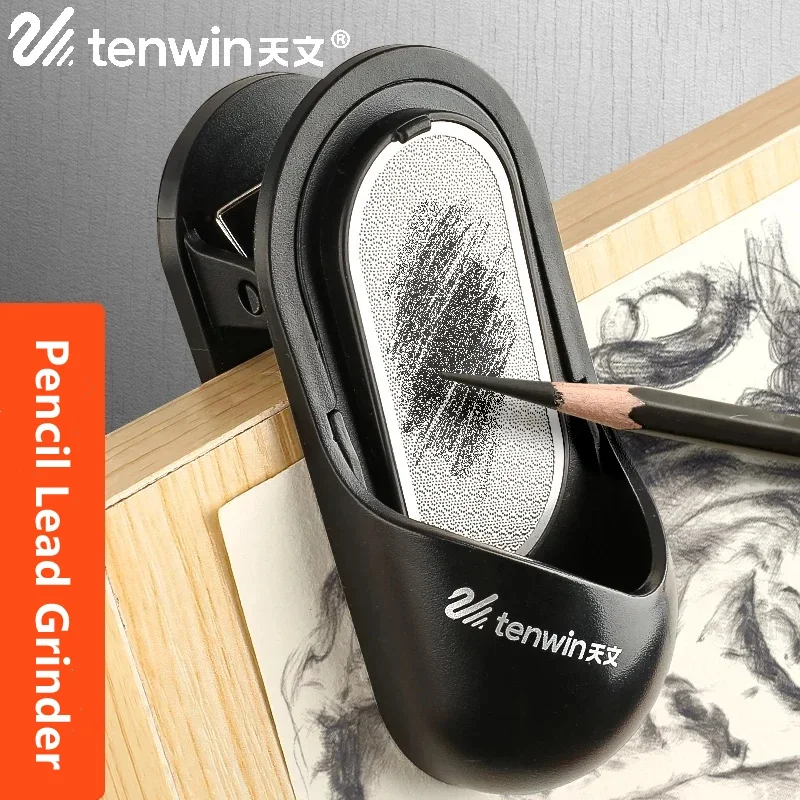 Tenwin Professional Pencil Sharpener  Spring Clip Folder for Charcoal  Sketch Artists